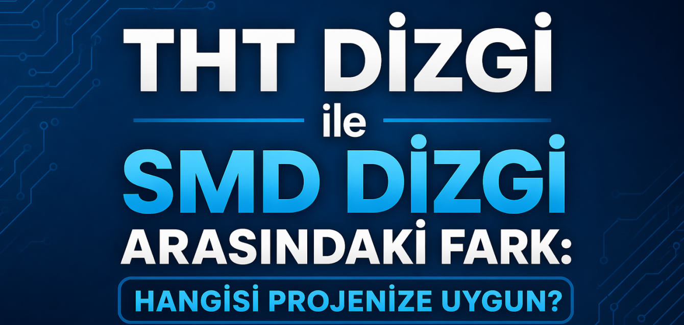 THT Dizgi ile SMD Dizgi