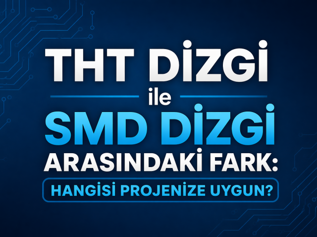 THT Dizgi ile SMD Dizgi