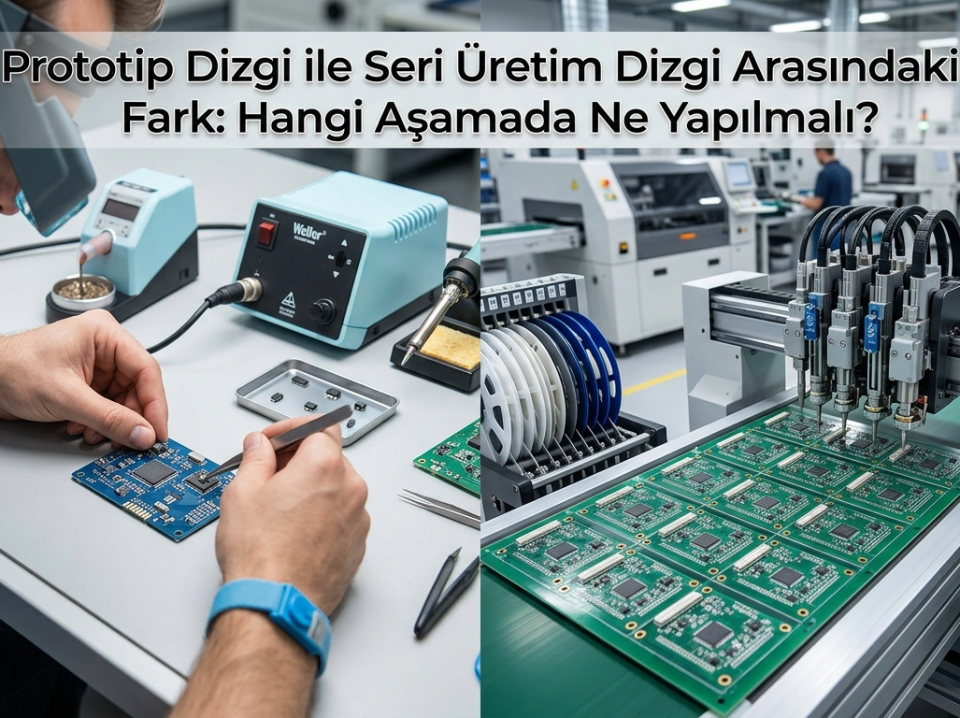 seri üretim dizgi elektroent