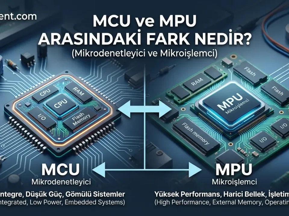 elektroent MCU ve MPU arasındaki fark nedir? Mikrodenetleyici ve mikroişlemci