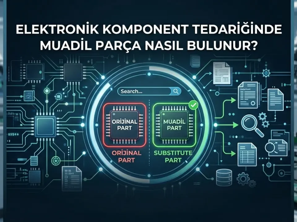elektroent kart dizgi kart komponent