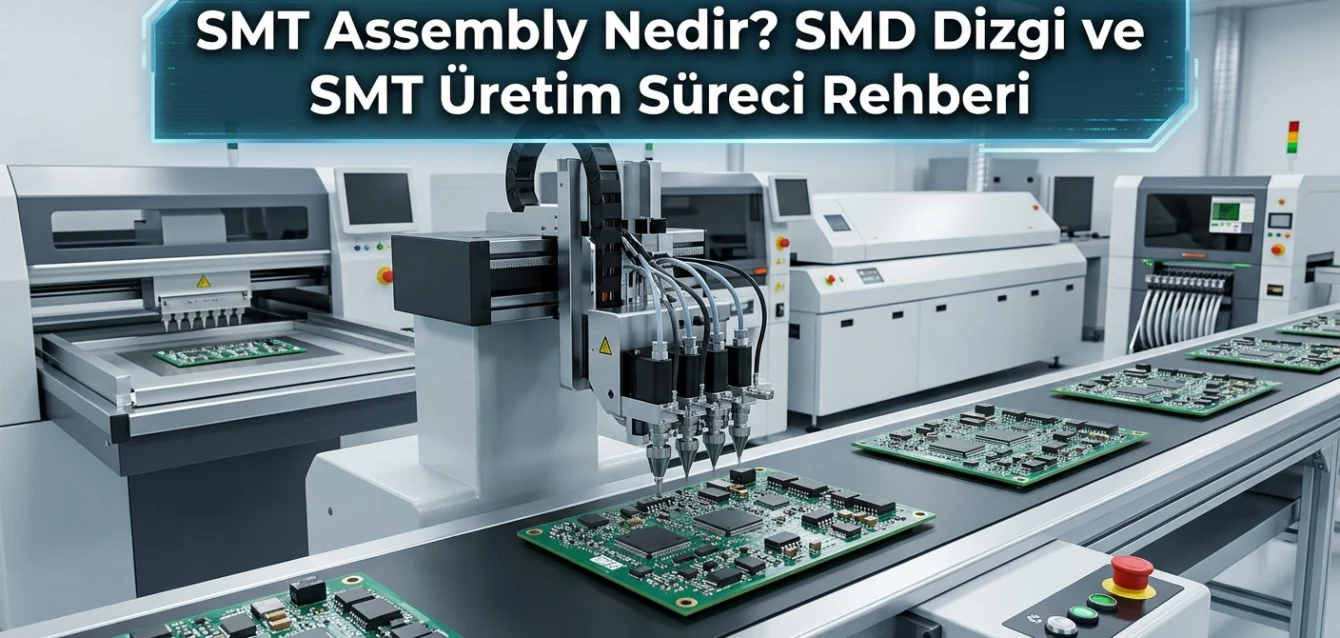 SMT Assembly Nedir? SMD Dizgi ve SMT Üretim Süreci Rehberi