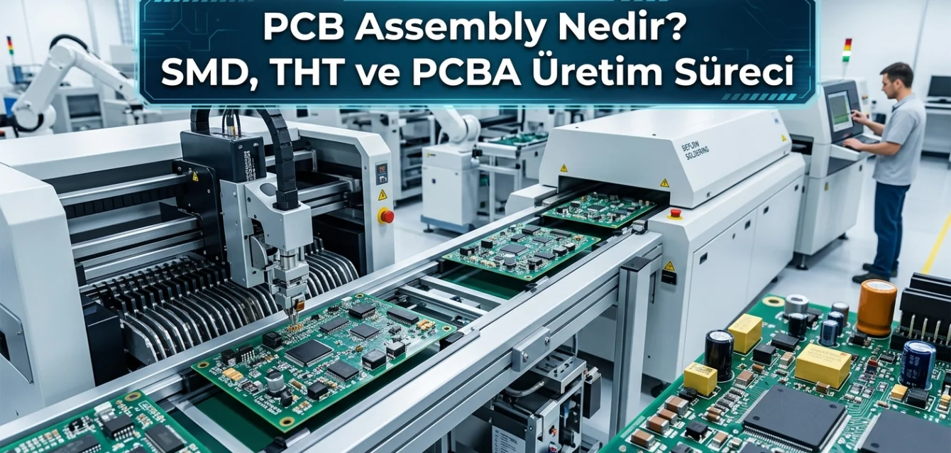 PCB Assembly Nedir? SMD, THT ve PCBA Üretim Süreci